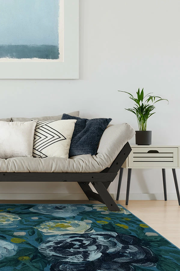 New β Ruggable Camellia Midnight Rug π― - Image 4