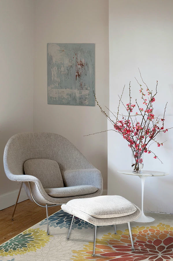 Buy π Ruggable Floral Medallion Multicolor Rug β - Image 4