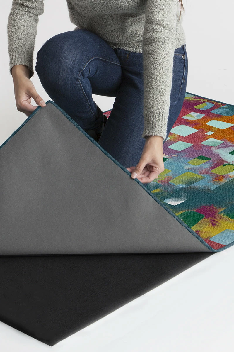 Wholesale π€© Ruggable Watercolor Paintwork Multicolor Rug π - Image 6