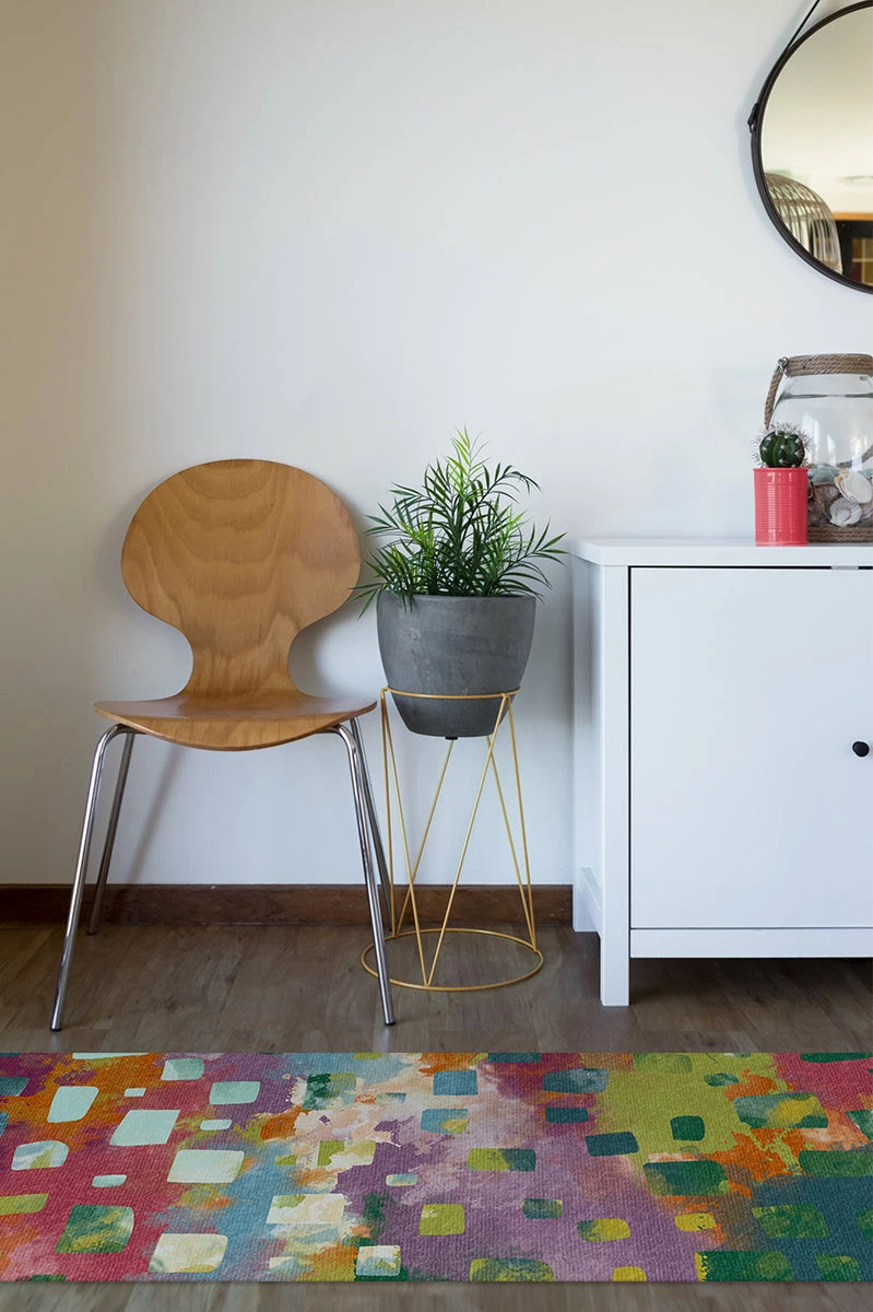 Wholesale π€© Ruggable Watercolor Paintwork Multicolor Rug π - Image 8