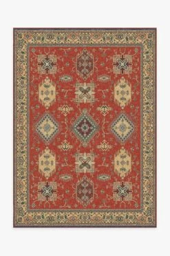 New 🧨 Ruggable Ademi Paprika Red Rug 🌟