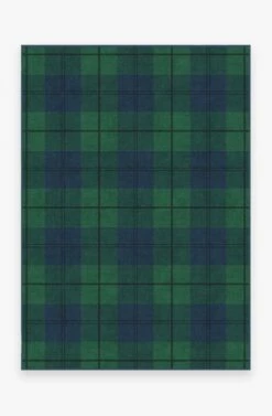 Hot Sale 🥰 Ruggable Buffalo Plaid Blackwatch Rug 🔔