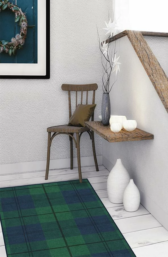 Hot Sale π₯° Ruggable Buffalo Plaid Blackwatch Rug π - Image 8