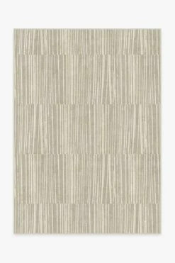 Buy 🎁 Ruggable Caspian Stripe Natural Rug ✨