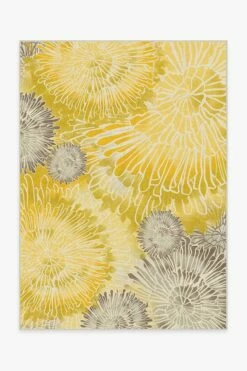 Promo 🥰 Ruggable Chrysanthemum Yellow Rug 😍