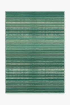 Buy ❤️ Ruggable Coastal Linear Stripe Aqua Rug 🧨