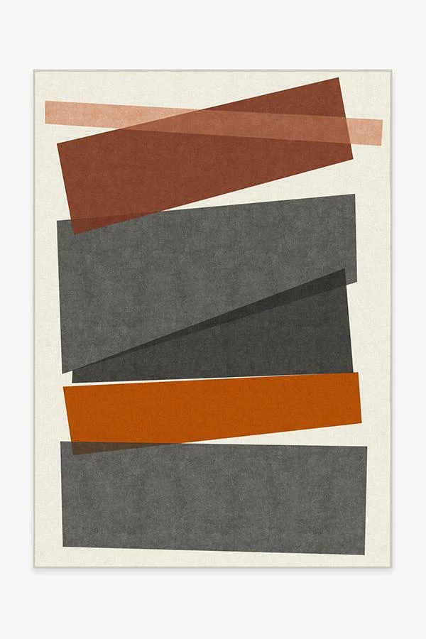 Outlet π Ruggable Color Field in Orange Rug π€©