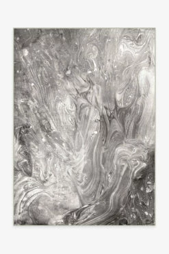 Best Pirce 🔔 Ruggable Cosmic Marble Grey Rug 🛒