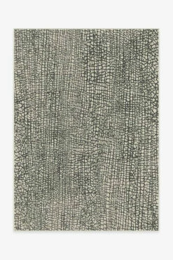 Coupon ⌛ Ruggable Crackle Black & White Rug 🛒