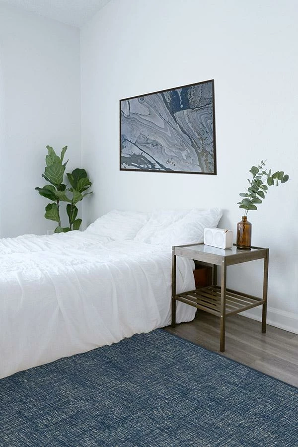 Best Pirce π Ruggable Crosshatch Sapphire Rug π - Image 4