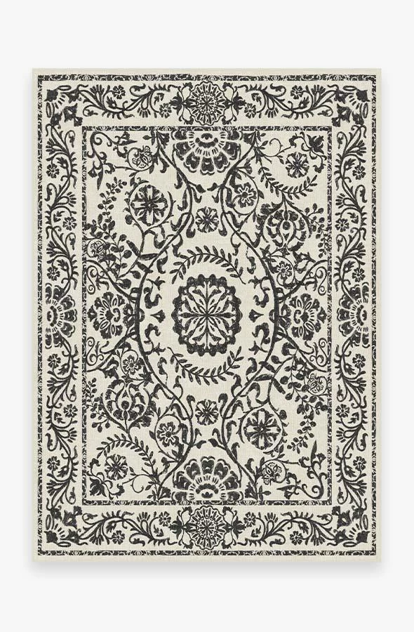 Buy π₯ Ruggable Delphina Black & White Rug π