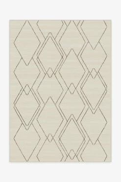 Promo β€οΈ Ruggable Diamond Dalia Beige Ivory Rug β