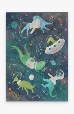 Cheapest β¨ Ruggable Dinosaurs in Space Rug β¨