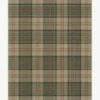 New 👏 Ruggable 👗 Dress Stewart Tartan Khaki Rug 🛒