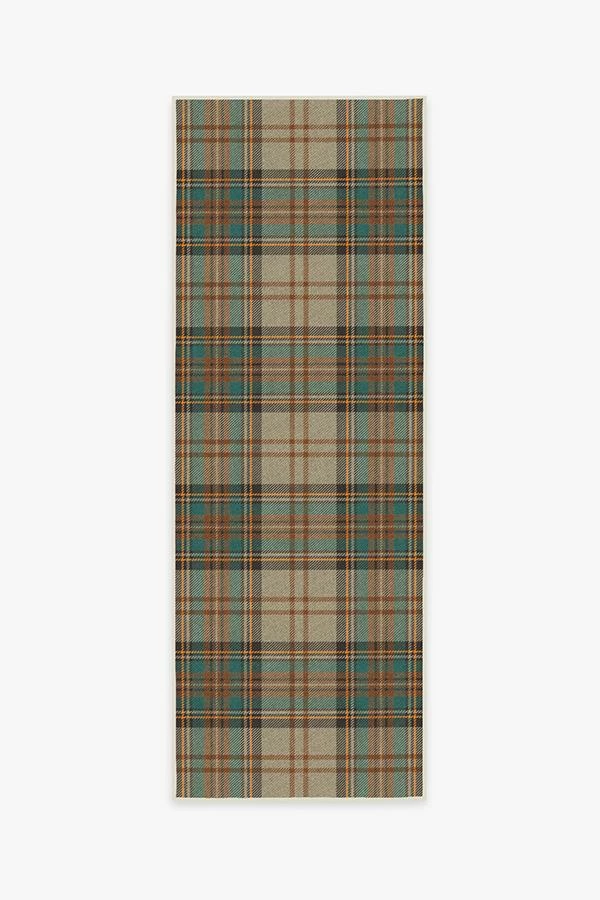 New π Ruggable π Dress Stewart Tartan Khaki Rug π - Image 6