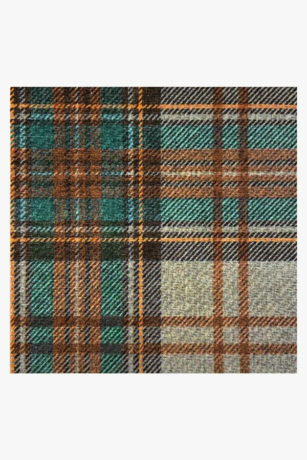 New π Ruggable π Dress Stewart Tartan Khaki Rug π - Image 3
