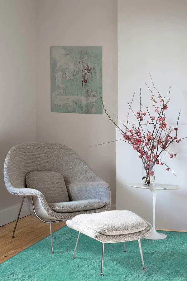 Outlet π Ruggable Gabbeh Teal Blue Rug β€οΈ - Image 4