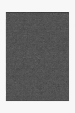 Discount 🔔 Ruggable Heathered Solid Charcoal Rug 🌟