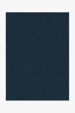 Flash Sale 🔔 Ruggable Heathered Solid Navy Rug 😉