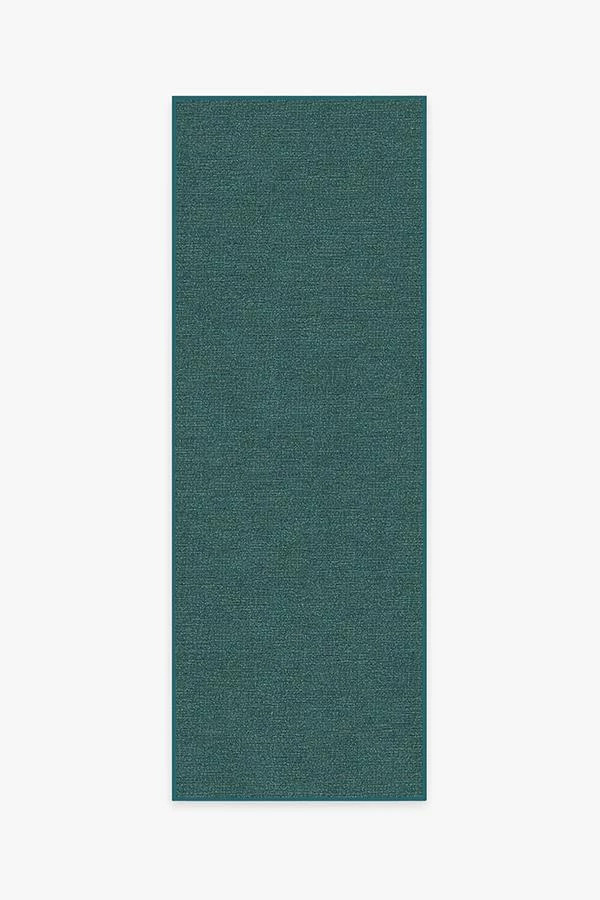 Best Pirce π₯ Ruggable Heathered Solid Teal Blue Rug π - Image 6