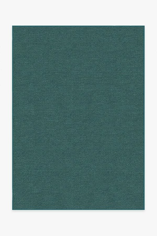 Best Pirce π₯ Ruggable Heathered Solid Teal Blue Rug π - Image 2