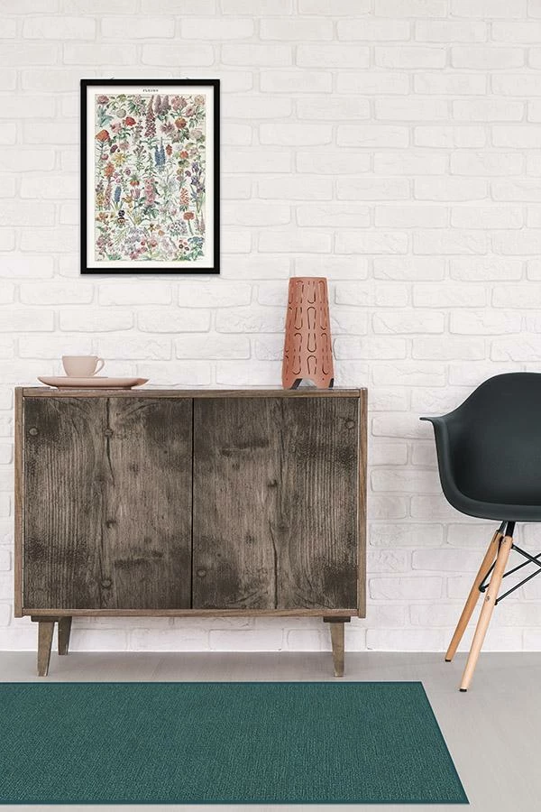 Best Pirce π₯ Ruggable Heathered Solid Teal Blue Rug π - Image 8