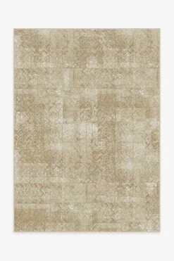 Buy 🔥 Ruggable Herringbone Batik Natural Rug 🌟