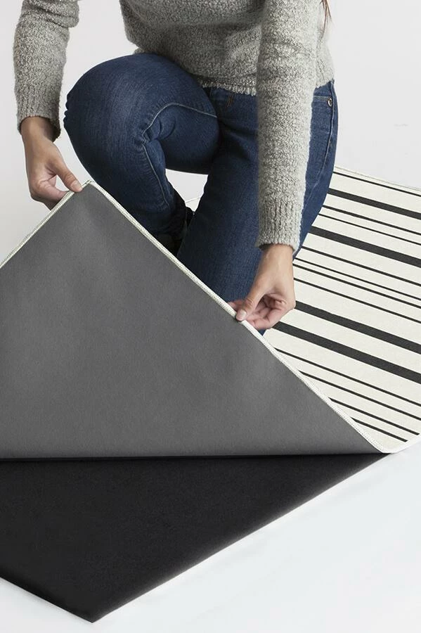 Cheapest ๐ Ruggable Hudson Stripe Black Rug ๐ฅ - Image 6
