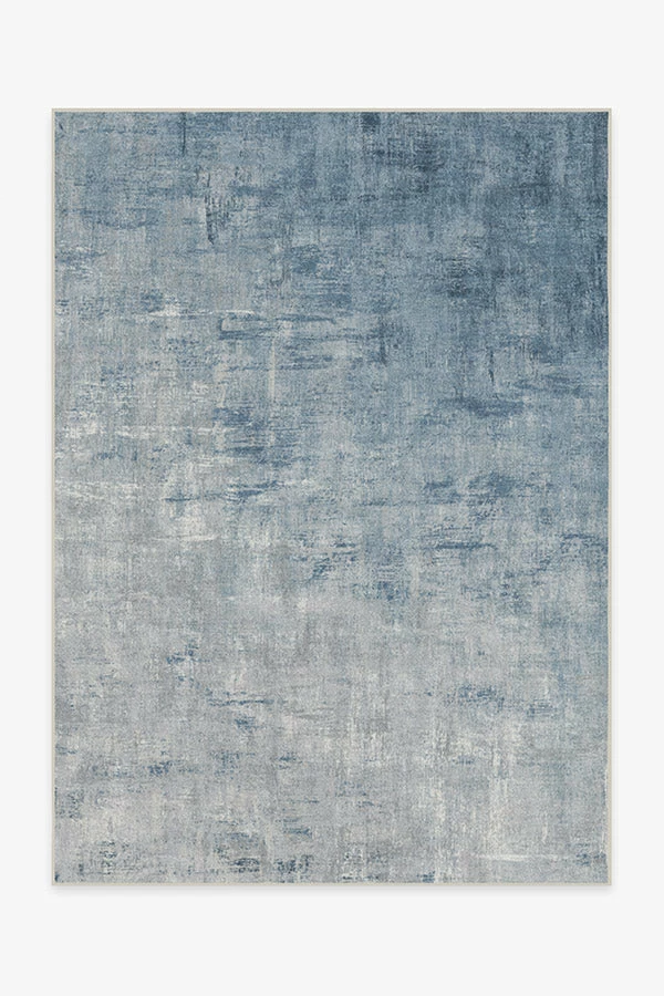 New β Ruggable Impasto Slate Blue Rug π - Image 2