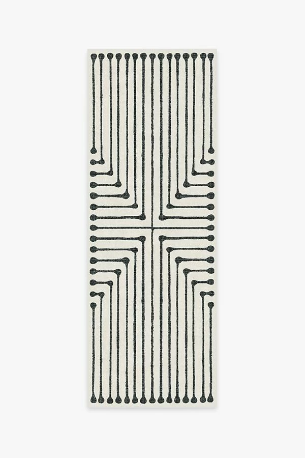 Best reviews of β Ruggable Jonathan Adler Inkdrop Black & Ivory Rug π - Image 5