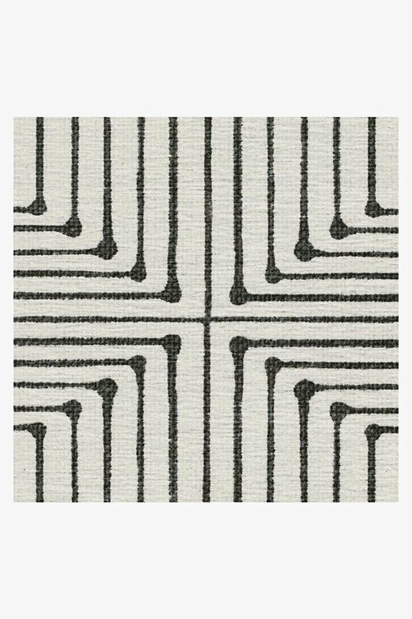 Best reviews of β Ruggable Jonathan Adler Inkdrop Black & Ivory Rug π - Image 3