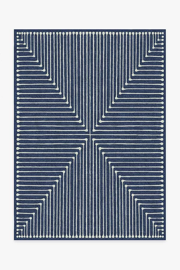 Buy π Ruggable Jonathan Adler Inkdrop Lapis Blue Rug π