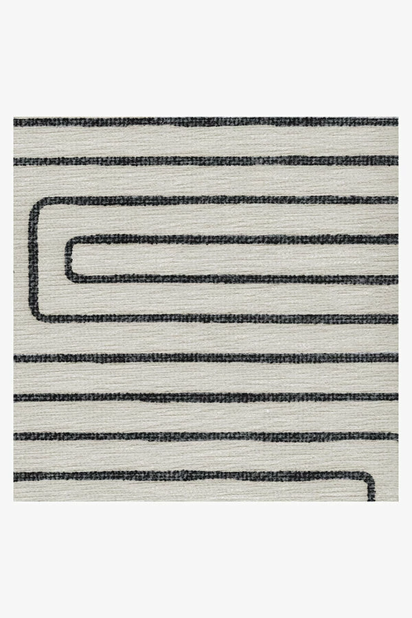 Cheapest 𧨠Ruggable Jonathan Adler Labyrinth Black & Ivory Rug π - Image 3