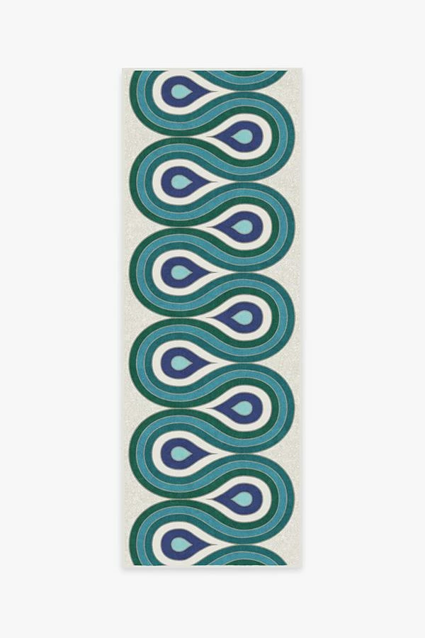 Deals π₯° Ruggable Jonathan Adler Milano Peacock Rug β€οΈ - Image 5