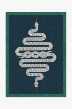 Wholesale 🎉 Ruggable Jonathan Adler Venom Sapphire Rug 😉