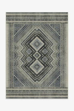 Cheap ✔️ Ruggable Kaden Steel Blue Rug ⭐