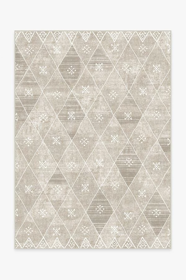 Coupon π Ruggable Kavi Diamond Silver Rug π