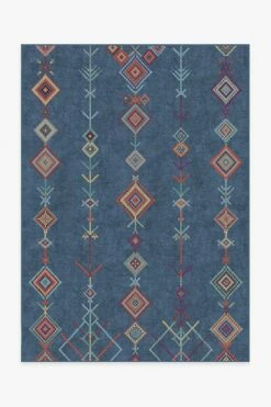Outlet 🔥 Ruggable Kenza Ocean Blue Rug 🛒