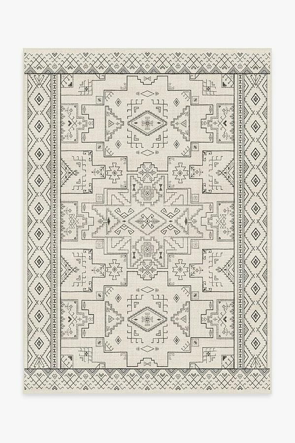 Discount π― Ruggable Leelu Black & White Rug β€οΈ