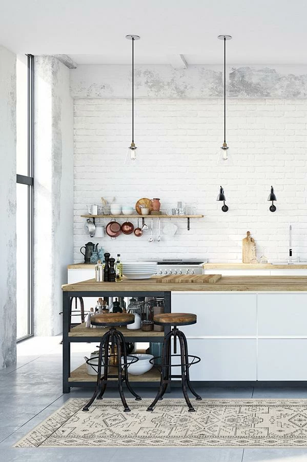 Discount π― Ruggable Leelu Black & White Rug β€οΈ - Image 8