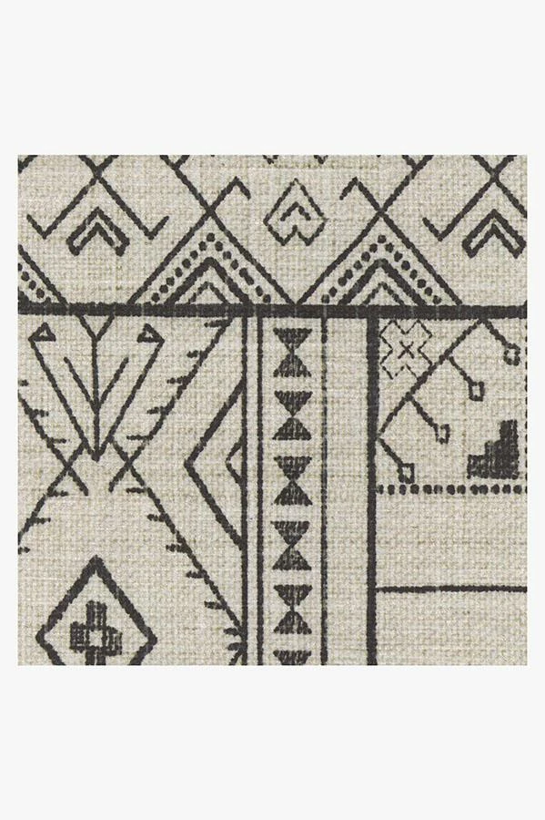 Discount π― Ruggable Leelu Black & White Rug β€οΈ - Image 7