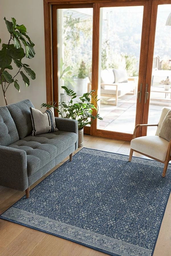 Flash Sale β€οΈ Ruggable Liana Light Navy Rug π₯° - Image 4