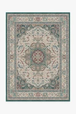 Brand new π Ruggable Malileh Heriz Emerald Rug π