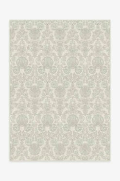 Outlet 🧨 Ruggable Mickey Damask Light Grey Rug 🔥