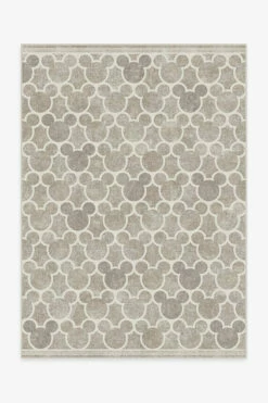 Buy 💯 Ruggable Mickey Trellis Ash Grey Rug 🔔