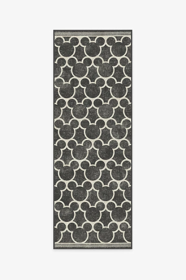 Deals โญ Ruggable Mickey Trellis Black Rug ๐คฉ - Image 5