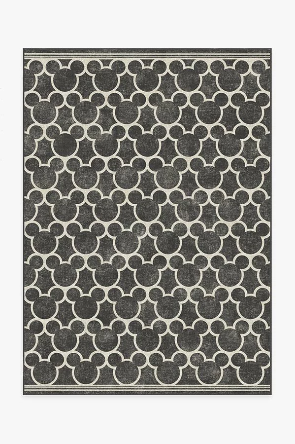 Deals โญ Ruggable Mickey Trellis Black Rug ๐คฉ