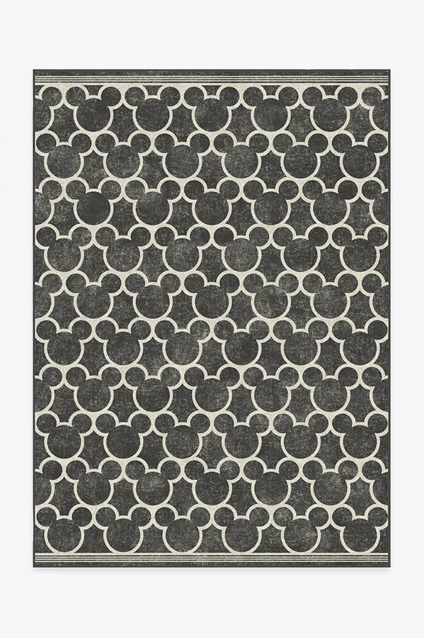Deals โญ Ruggable Mickey Trellis Black Rug ๐คฉ - Image 2