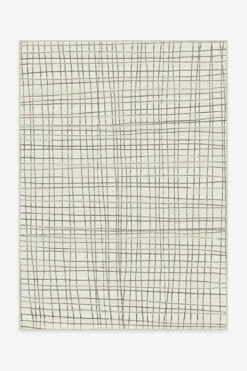 Best Sale 🤩 Ruggable Modern Grid Creme Rug ⌛