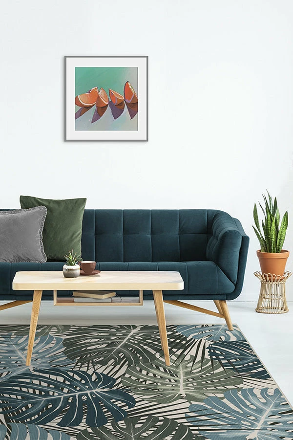 Cheap 𧨠Ruggable Sale Monstera Jade Rug β - Image 4